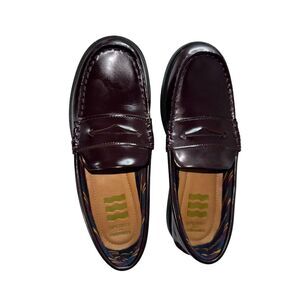 Sperry Colton Penny Loafers Unisex Burgundy Size 4.5N Casual Shoes